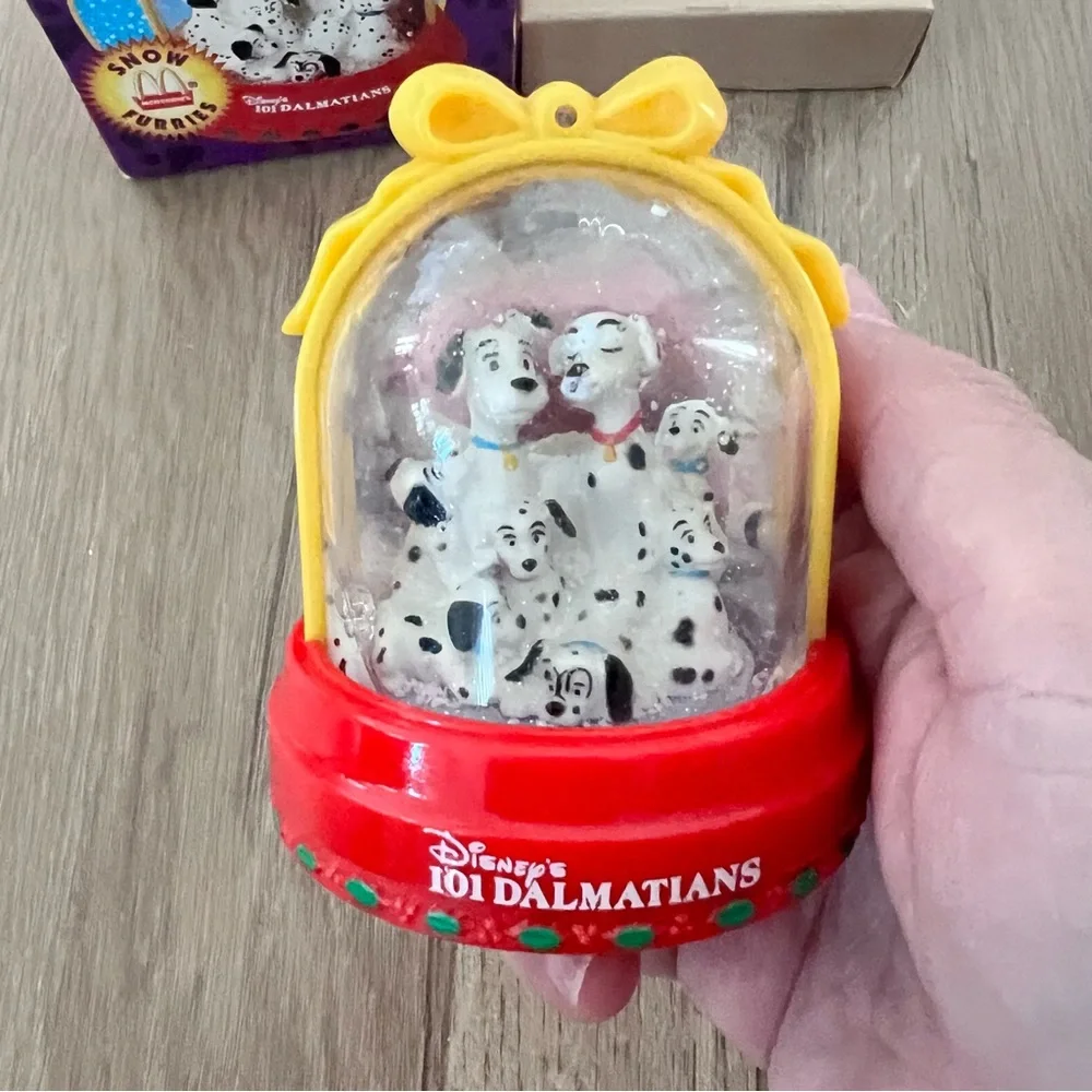 Snow‎ Dome ~ McDonalds 101 Dalmatians Snow Dome 1996 Happy Meal Toy - NIB